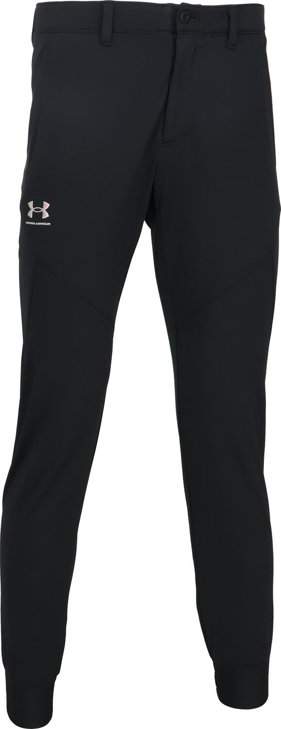 アンダーアーマー UNDER ARMOUR ゴルフ UA ドライブ 二ット テーパード ジョガーパンツ UA DRIVE KNIT TAPERED JOGGER PANTS メンズ 長ズボン 洗濯機洗い可能 001 BLACK/LLICSI
