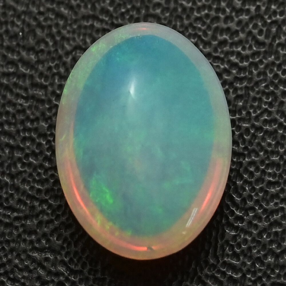 OP 2.4 ct ホワイトオパール ルース オーバルシェイプ 0.5 g 1 P ホワイト ライトオパール 色石 S メンズ レディース 598022