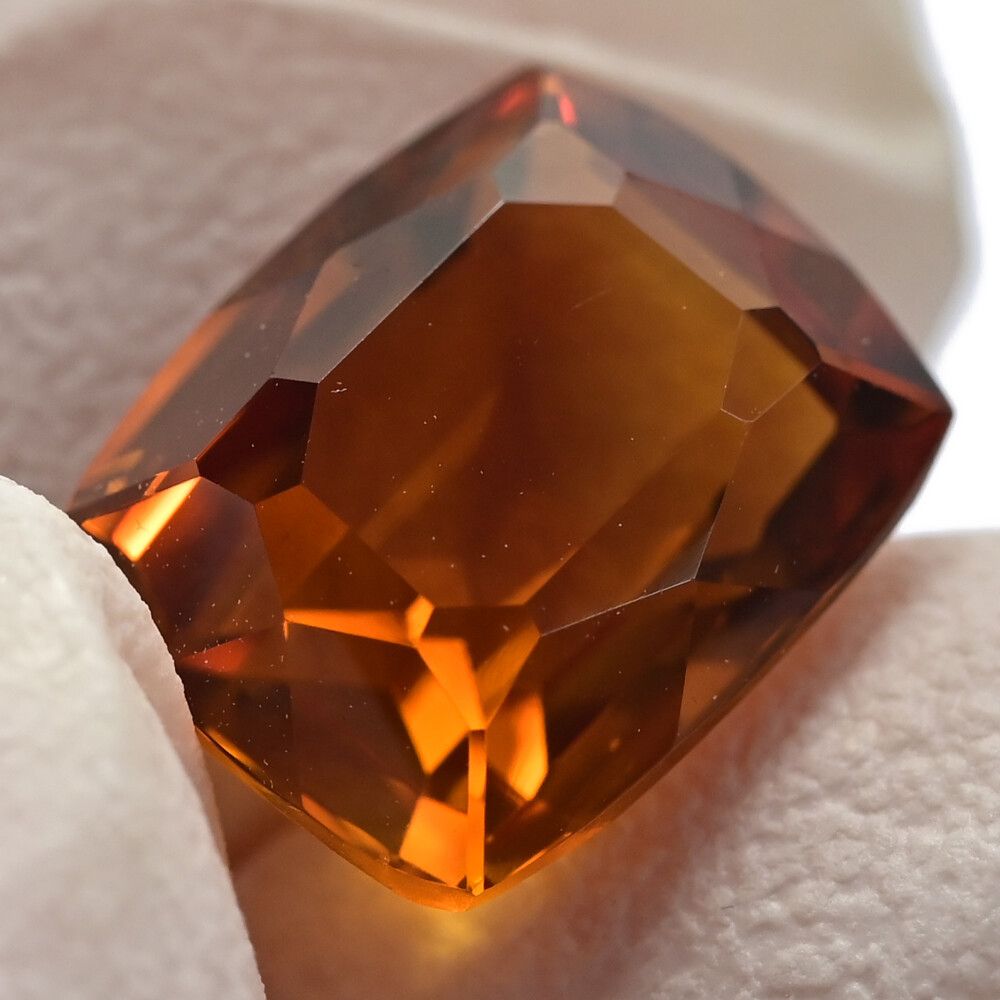  CI 4 8 ct シトリン スクエアシェイプ ルース 0 9 g 1 P･オレンジ系 色石 A メンズ レディース 598030 ルース(裸石) 原石 ビーズ アクセサリー道具 材料