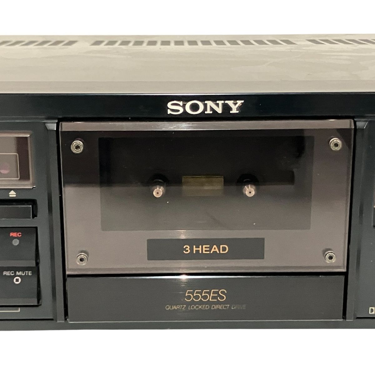 SONY ソニー TC-K555ESX カセットデッキ オーディオ 音響機材 ジャンク