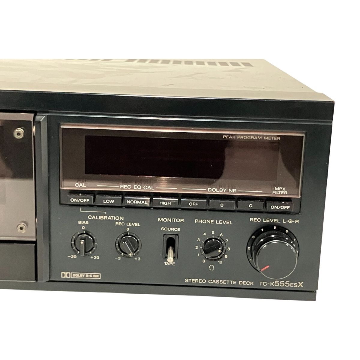 SONY ソニー TC-K555ESX カセットデッキ オーディオ 音響機材 ジャンク