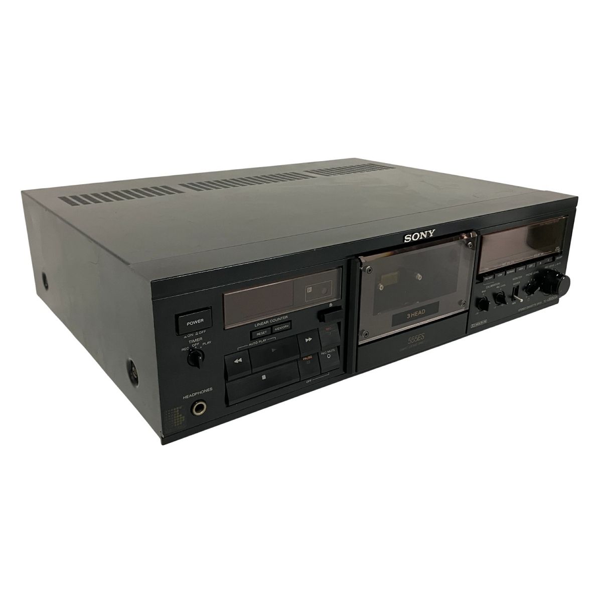 SONY ソニー TC-K555ESX カセットデッキ オーディオ 音響機材 ジャンク