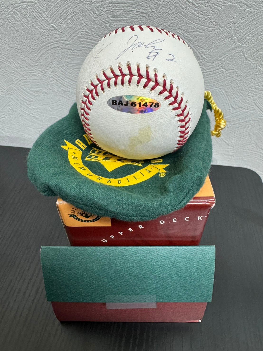 希少 程度極上未使用品 送料込み】MLB サインボール 城島健司