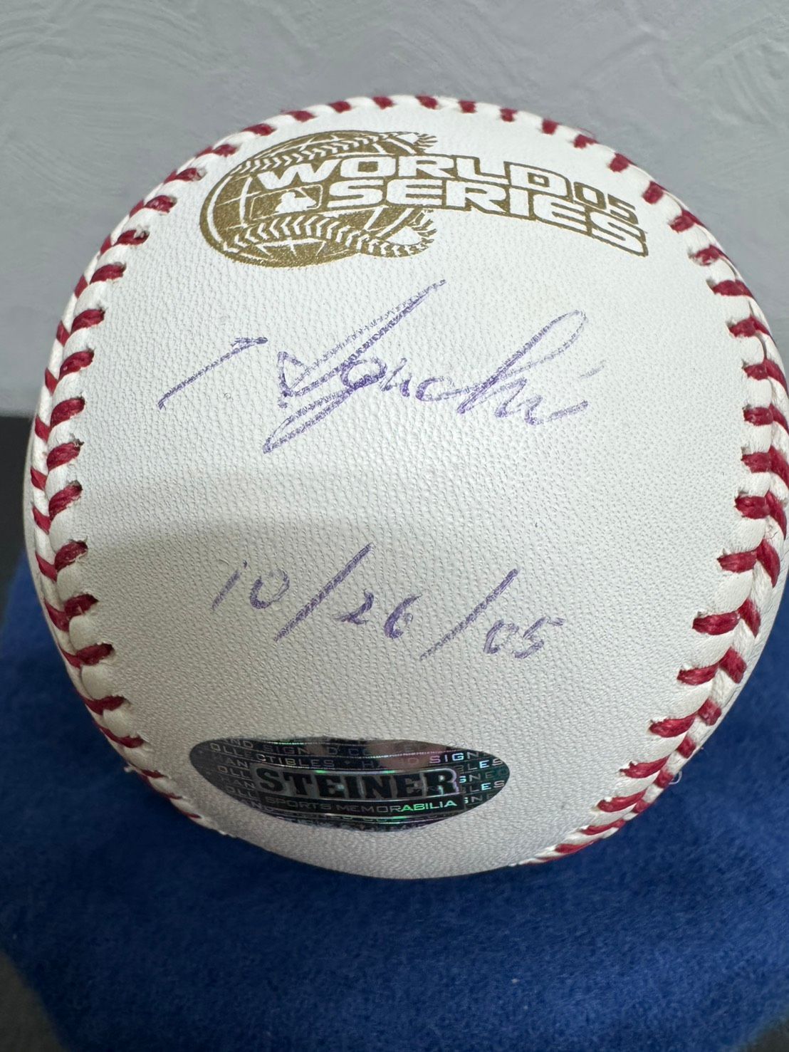 希少 程度極上未使用品 送料込み】井口資仁 直筆 サインボール 千葉