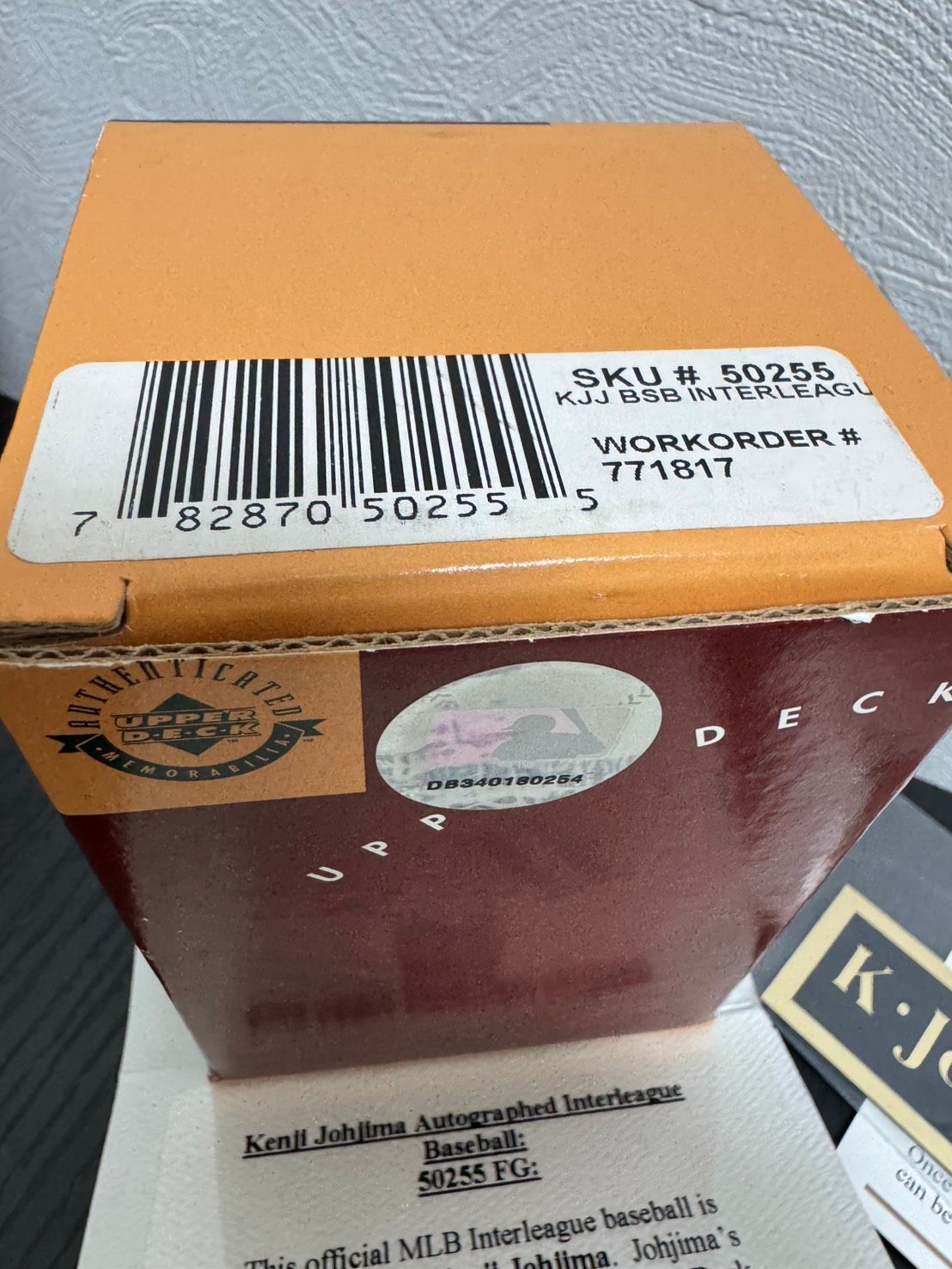 希少 程度極上未使用品 送料込み】MLB サインボール 城島健司