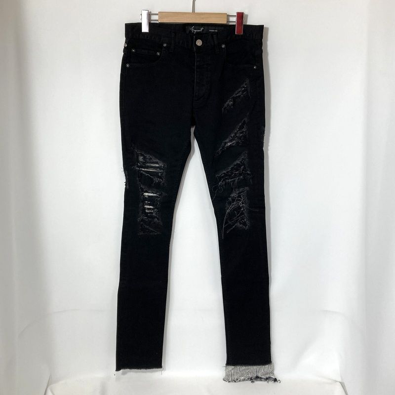 Fagassent ファガッセン デニムパンツ スキニーデニム Gパン ダメージ