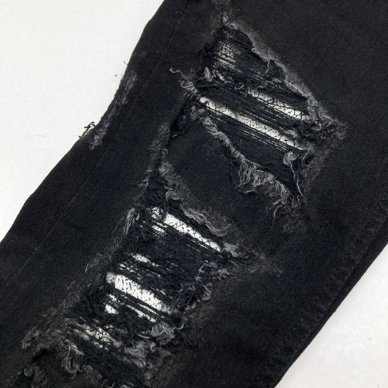 Fagassent ファガッセン デニムパンツ スキニーデニム Gパン ダメージ