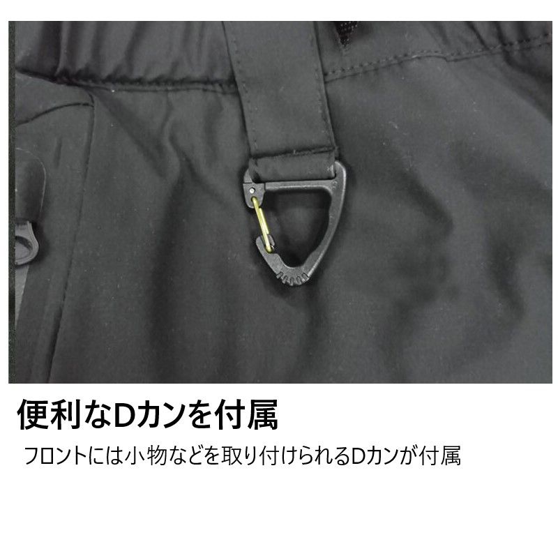  PA A 003 サーモフォースパンツEX M ブラック フィッシングパンツ ウェア