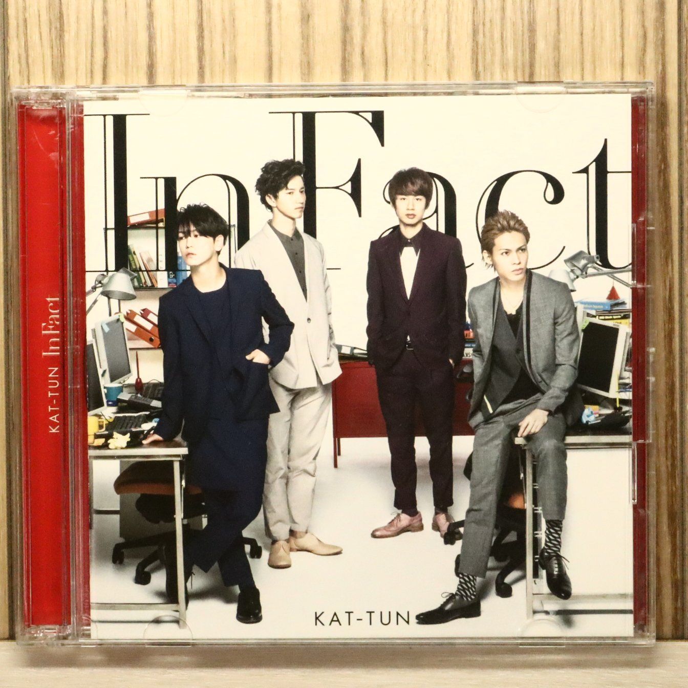 国内盤CD☆カトゥーン/KAT-TUN□ In Fact 【初回限定盤】(DVD付