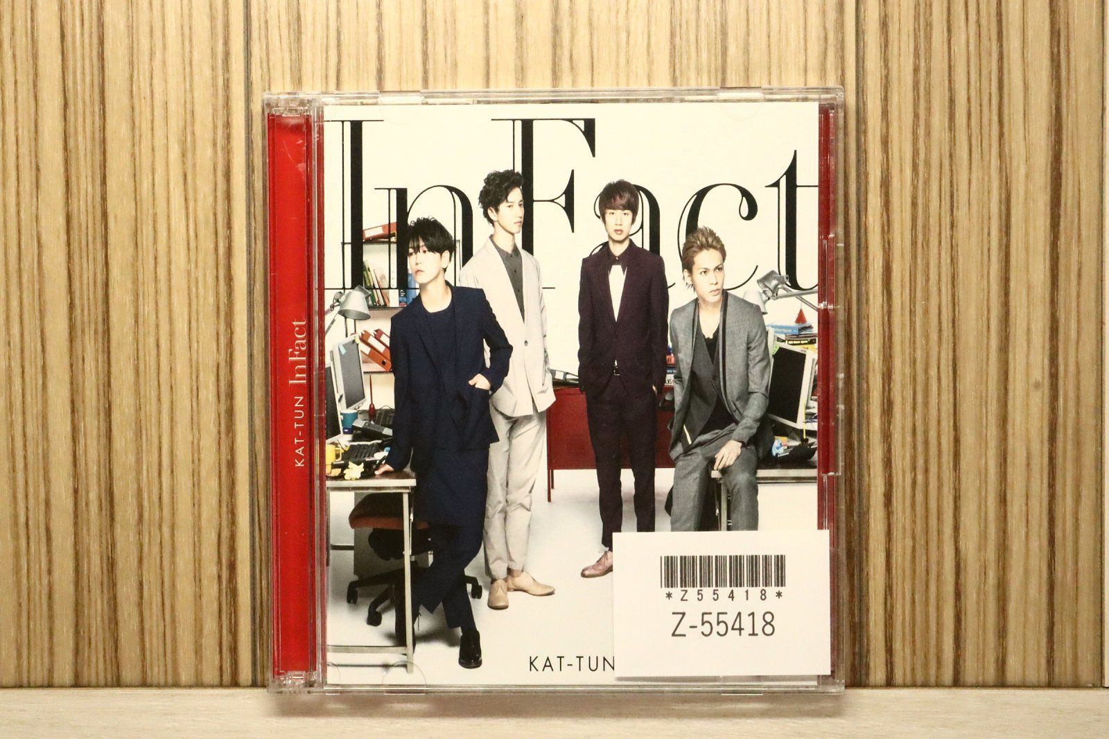 国内盤CD☆カトゥーン/KAT-TUN□ In Fact 【初回限定盤】(DVD付