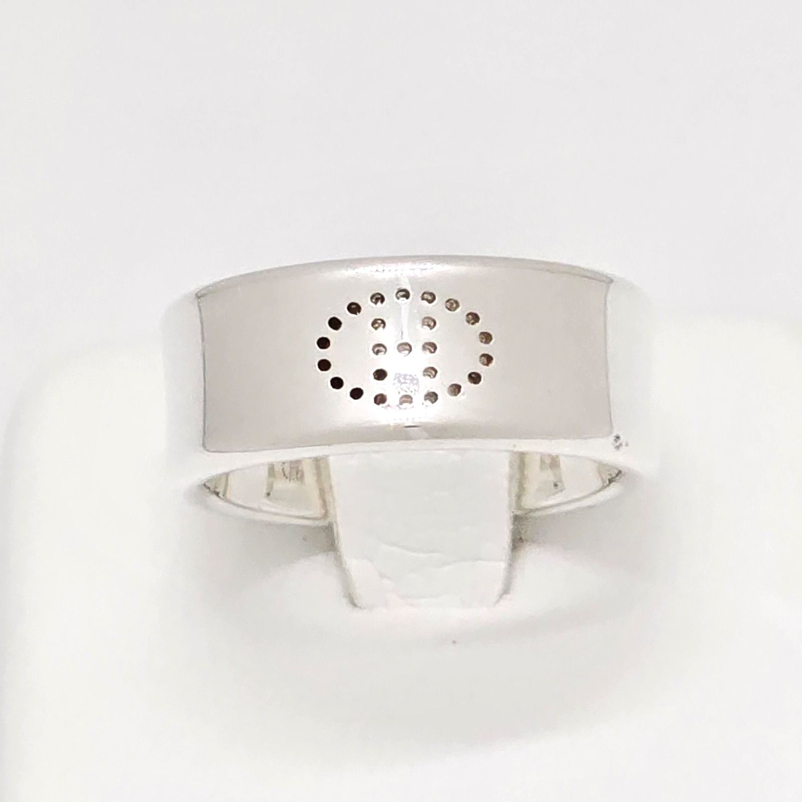 HERMES エルメス エクリプス リュバン リング 52 約12号 スターリングシルバー SV 925