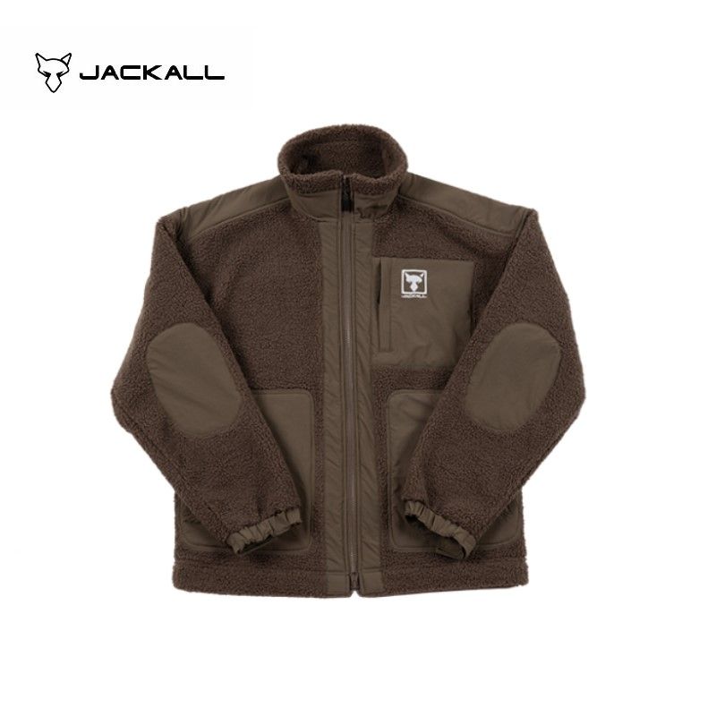  JA-A 001 ウィンドブロック フリースジャケット L モカ フィッシングジャケット ウェア