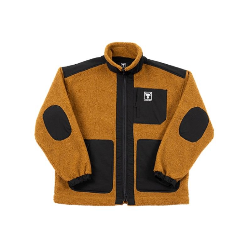 JA-A 001 ウィンドブロック フリースジャケット XL マスタード