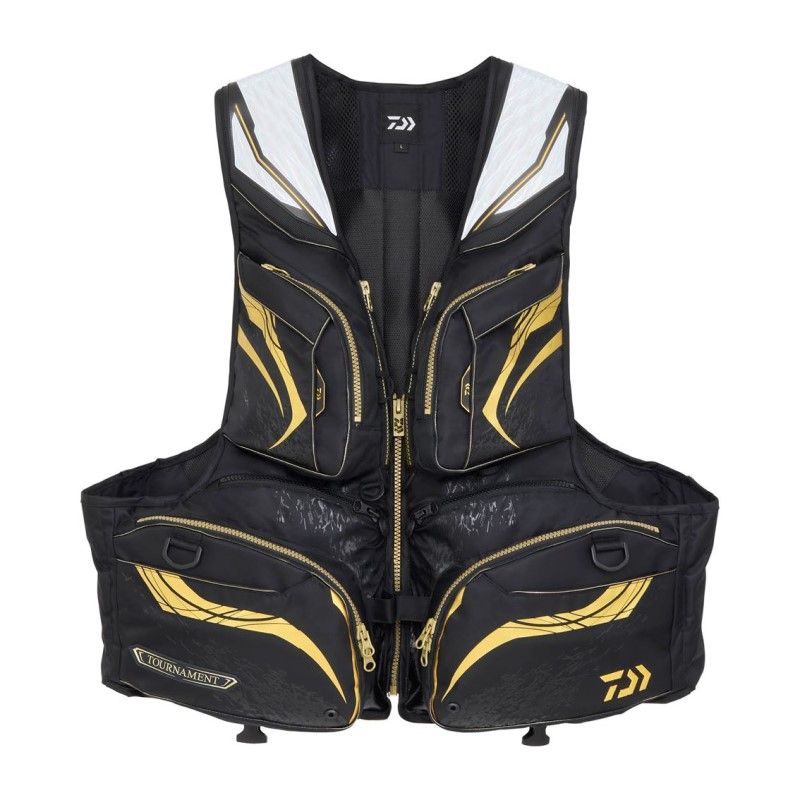 DF 3025 T トーナメント バリアテック サイバーフロート XL ブラック 磯釣り フローティングベスト