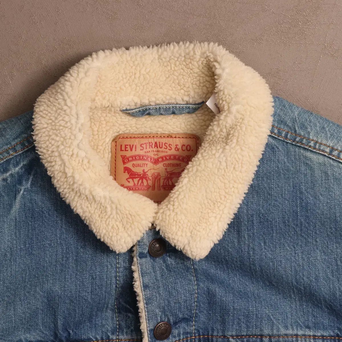 リーバイス シープスキン デニム トラッカー ジャケット A 1533