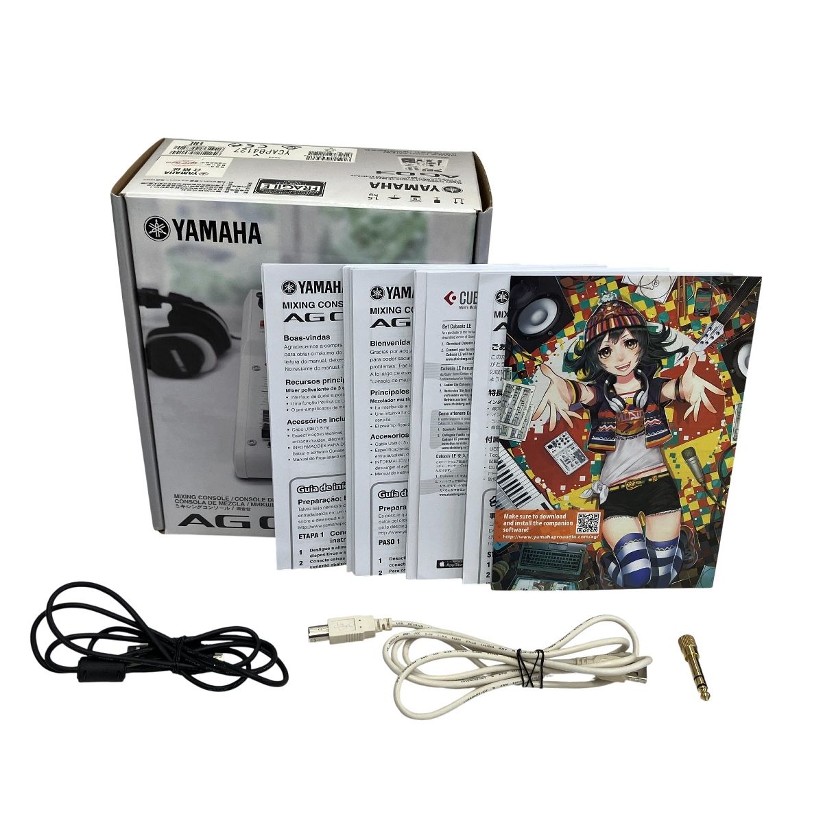 YAMAHA AG03MK2 ヤマハ ミキシングコンソール ミキサー 音響機器 中古