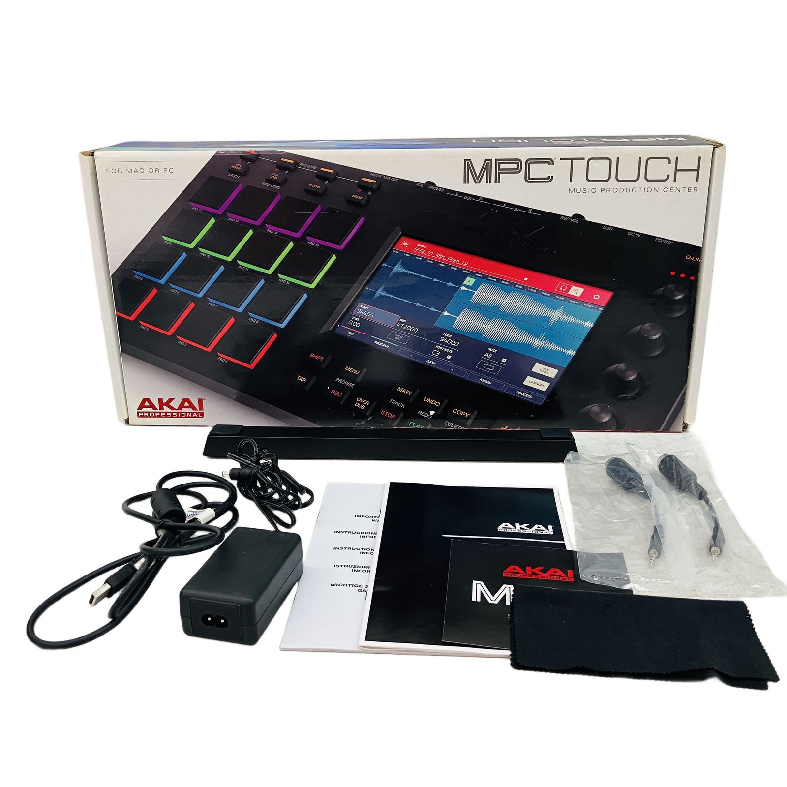 AKAI Professional MPC TOUCH ミュージックプロダクションセンサー 