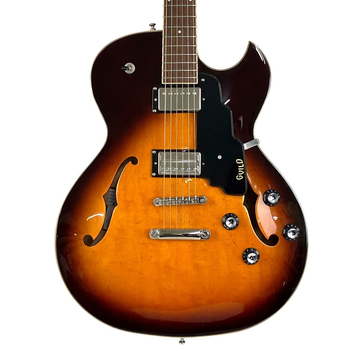 GUILD SF 1 SC ATB セミアコースティック ギター SEYMOUR DUNCAN PU搭載 ソフトケース付き ギルド 良好