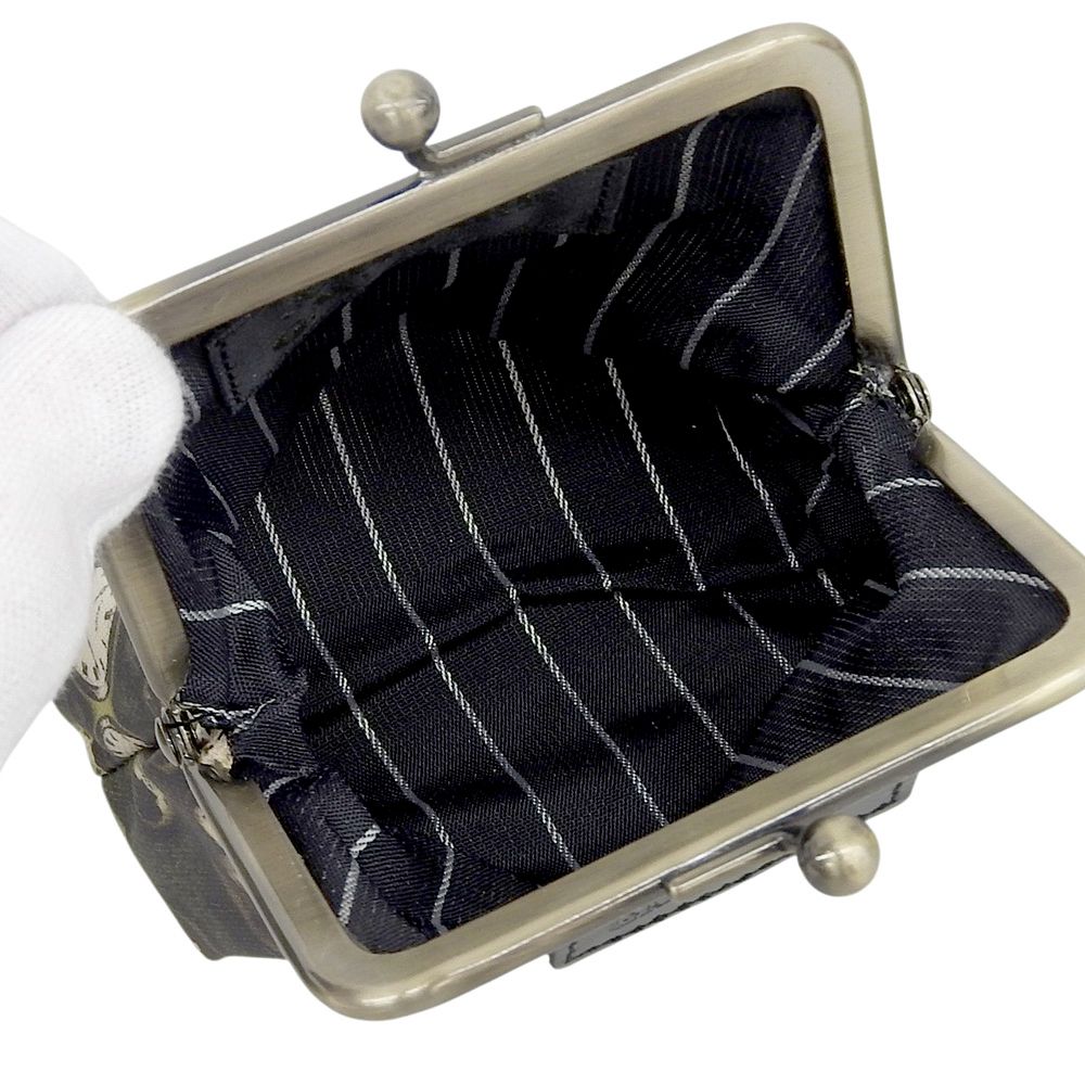 美品 JEAN PAUL GAULTIER ジャンポールゴルチエ 総柄 がま口 財布
