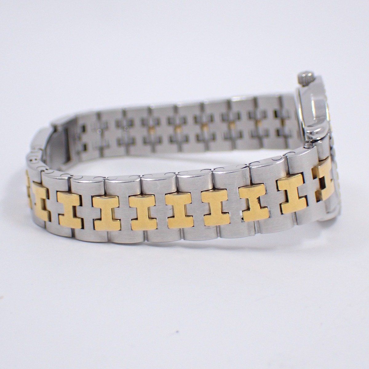 エルメス セリエウォッチ クォーツ レディース 腕時計 コンビ ゴールド