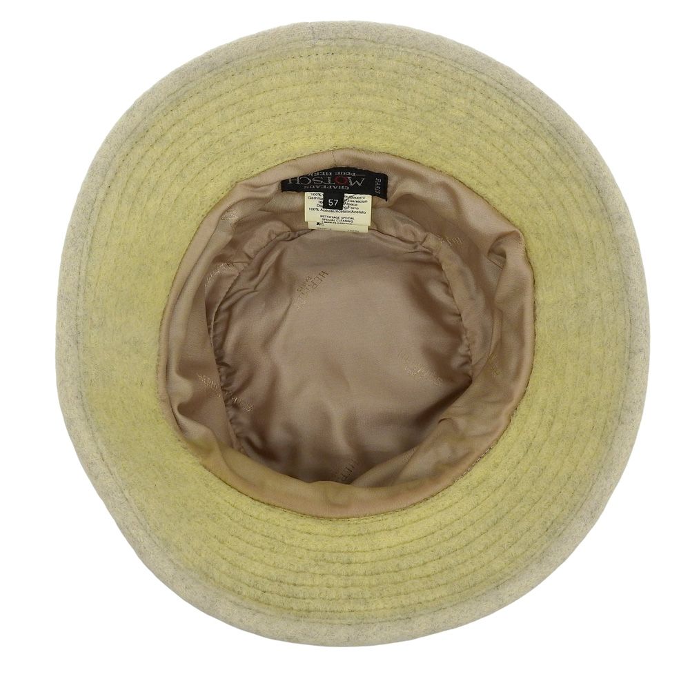 HERMES エルメス MOTSCH レザーハット バケットハット 小物 メンズ