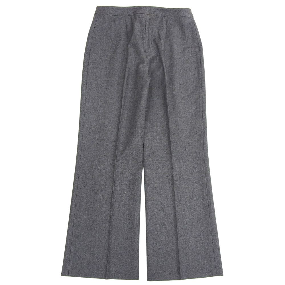 美品 VALENTINO ヴァレンティノ ウール ワイド スラックス パンツ