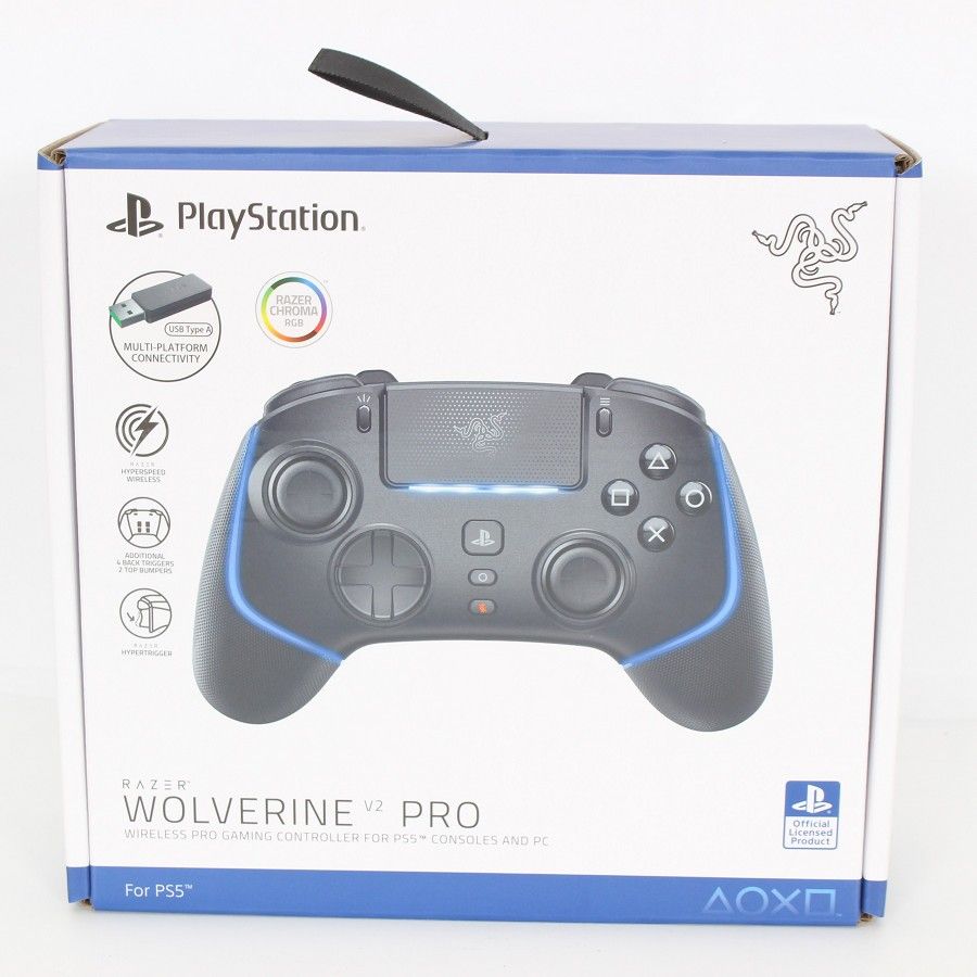 Razer Wolverine V 2 Pro RZ 06- -R 3 A 1 ブラック ワイヤレスゲーミングコントローラー レイザー 本体