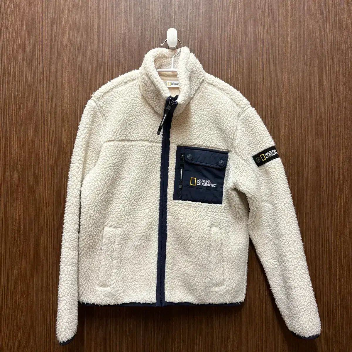 美品】NATIONAL GEOGRAPHIC ボアジャケット フリース XS - メルカリ 