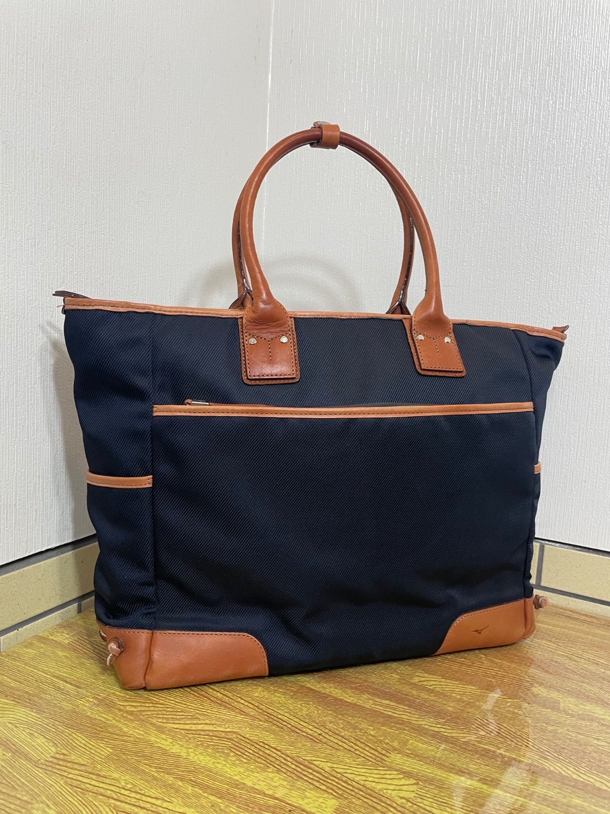 MIZUNO ミズノ トートバッグ ネイビー A 4対応