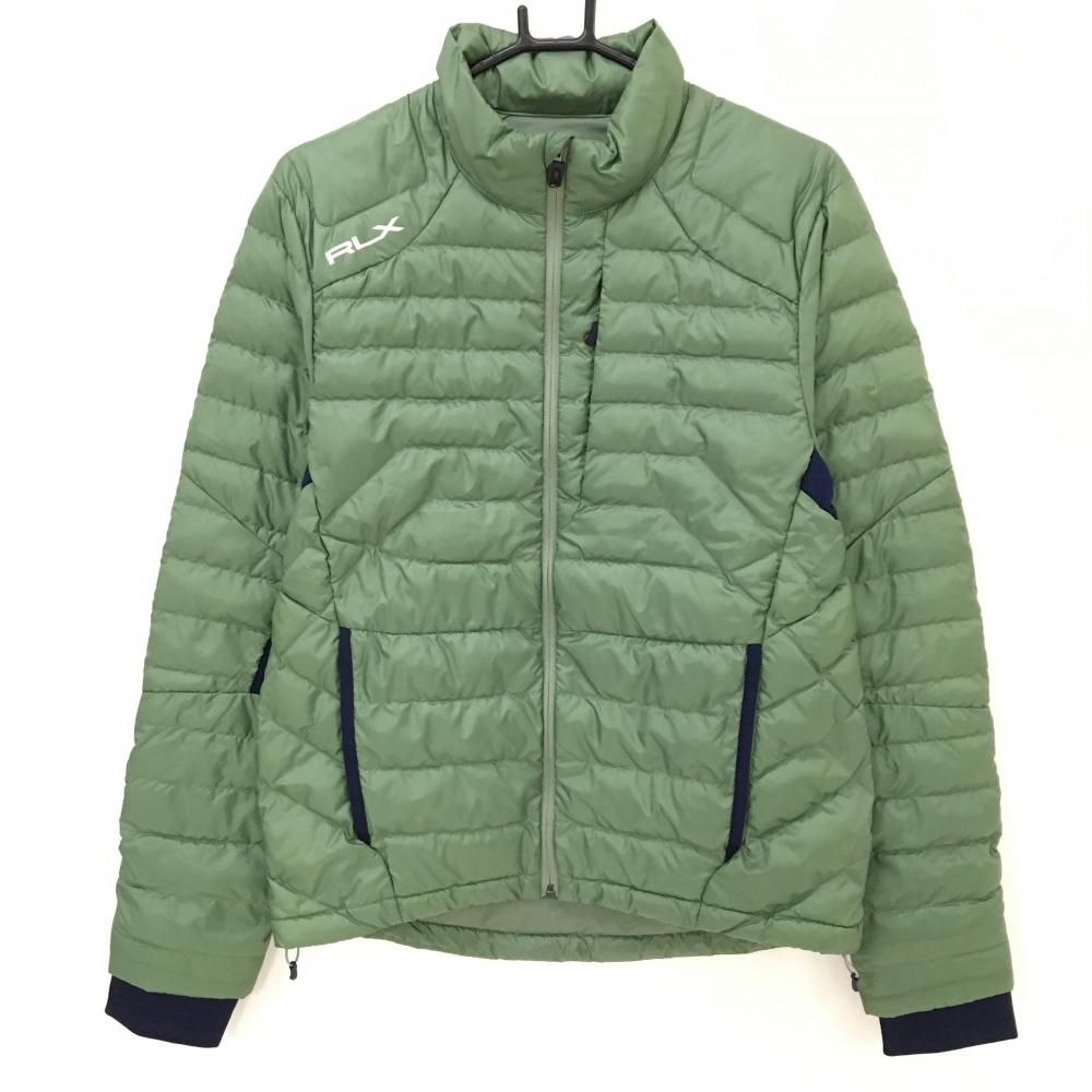 超美品】RLXラルフローレン 中綿ジャケット ライトカーキ 異素材