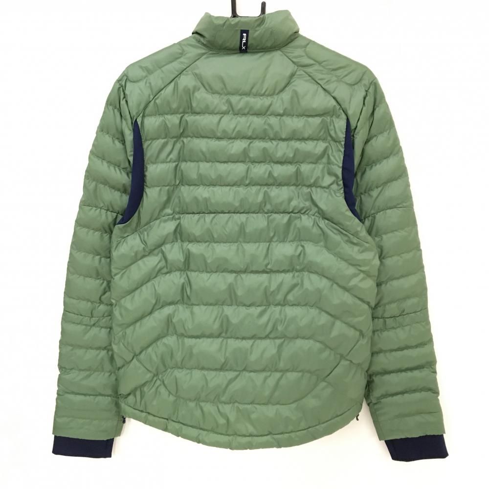 超美品】RLXラルフローレン 中綿ジャケット ライトカーキ 異素材