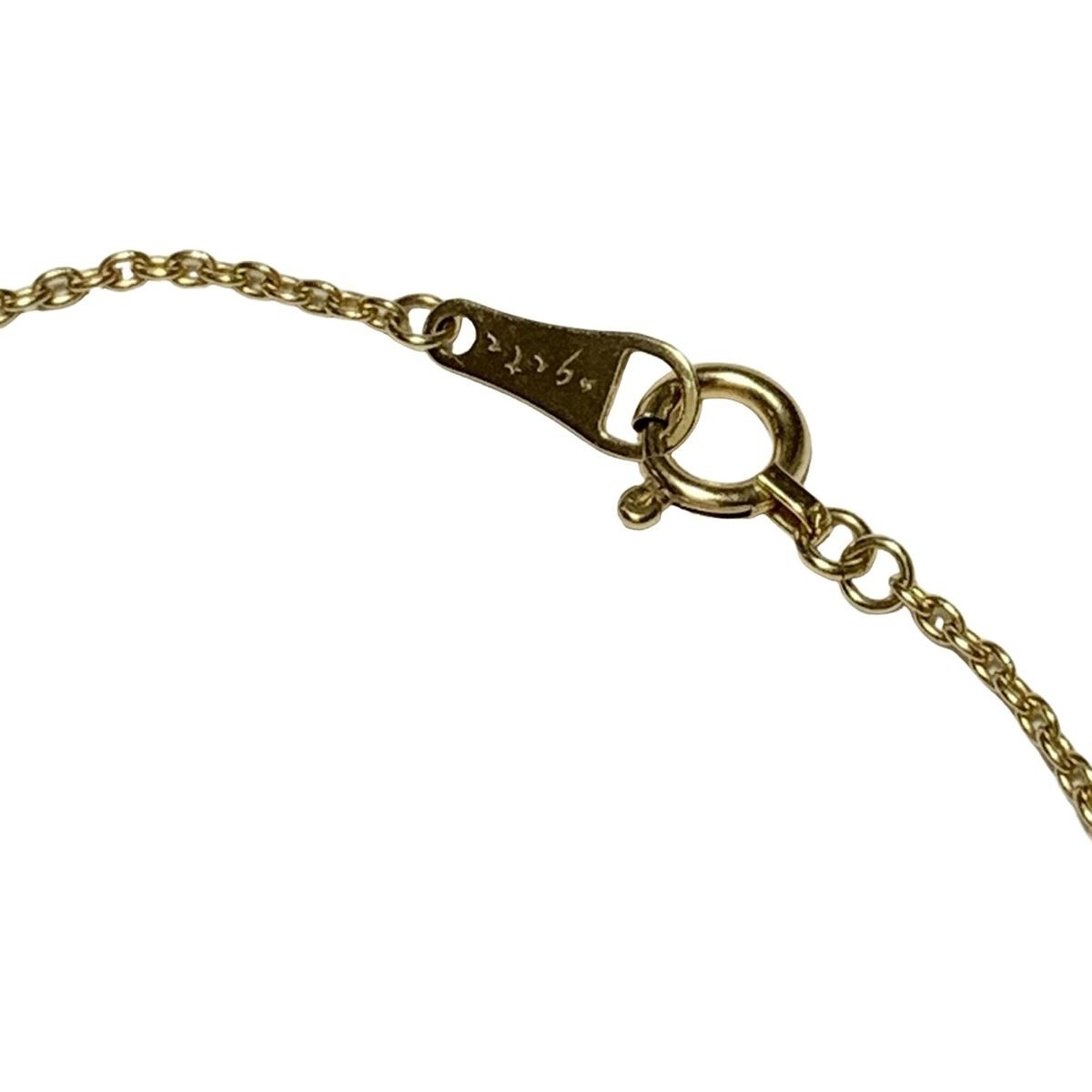 agete(アガット) ブレスレット - K10YG×ダイヤモンド 1Pダイヤ/ダイヤ