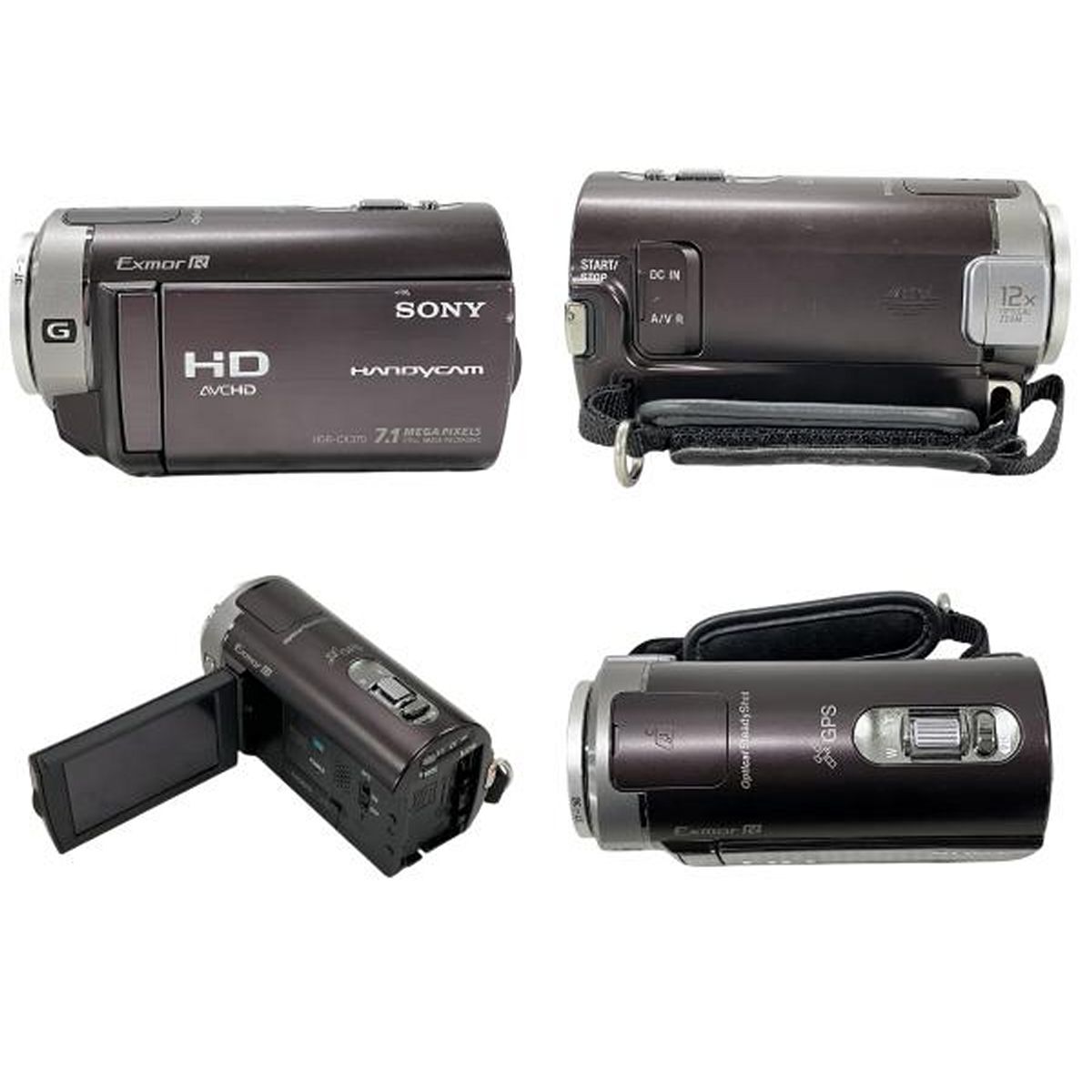 SONY HDR-CX370V ハンディカム デジタル ビデオカメラ フル