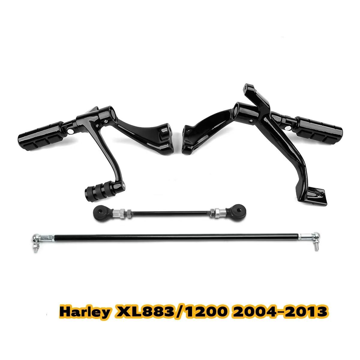 フォワードコントロールキット フットペグ ブレーキ シフトレバー ハーレー スポーツスター XL 1200 883 2004 2013 対応