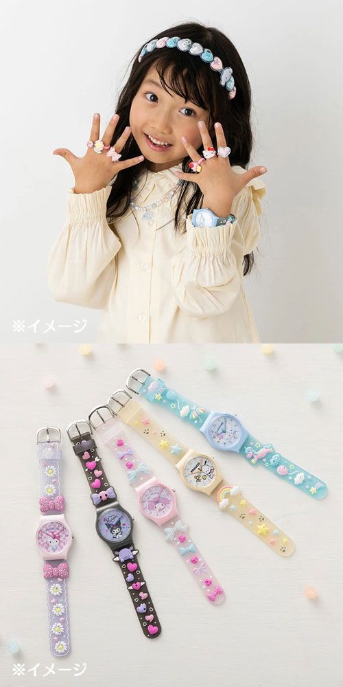 新品・送料無料】 サンリオ ラバーウォッチ クロミ (腕時計・透明