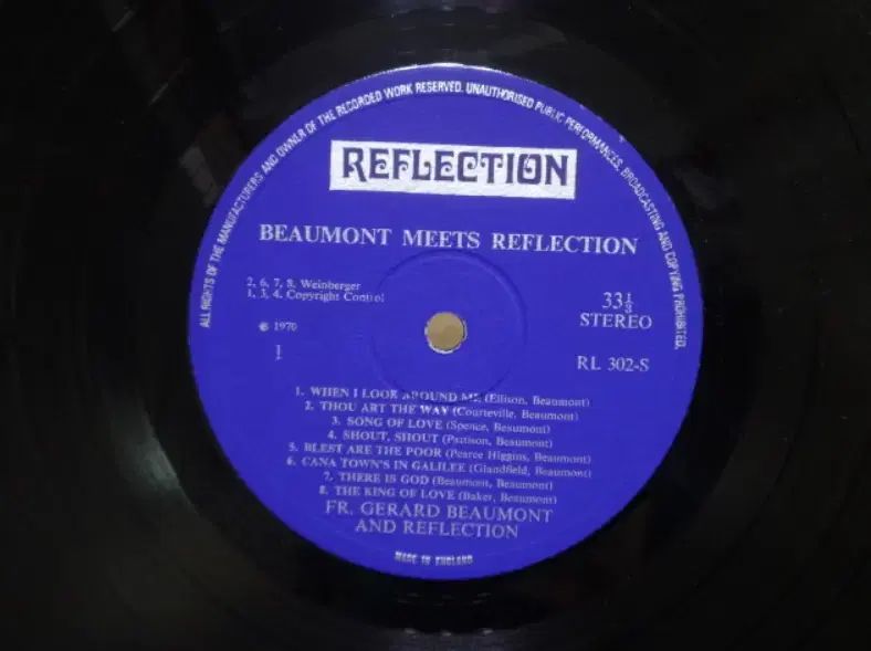 UK LP Beaumont Reflection ー 1970 年 早い その他 楽器 機材 ホビー 楽器 アート