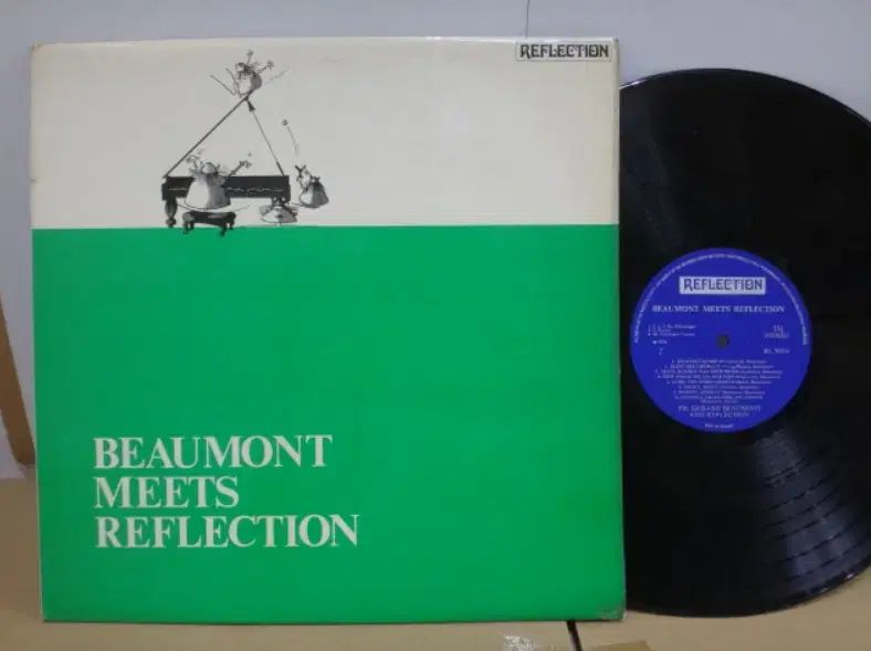 UK LP Beaumont Reflection ー 1970 年 早い