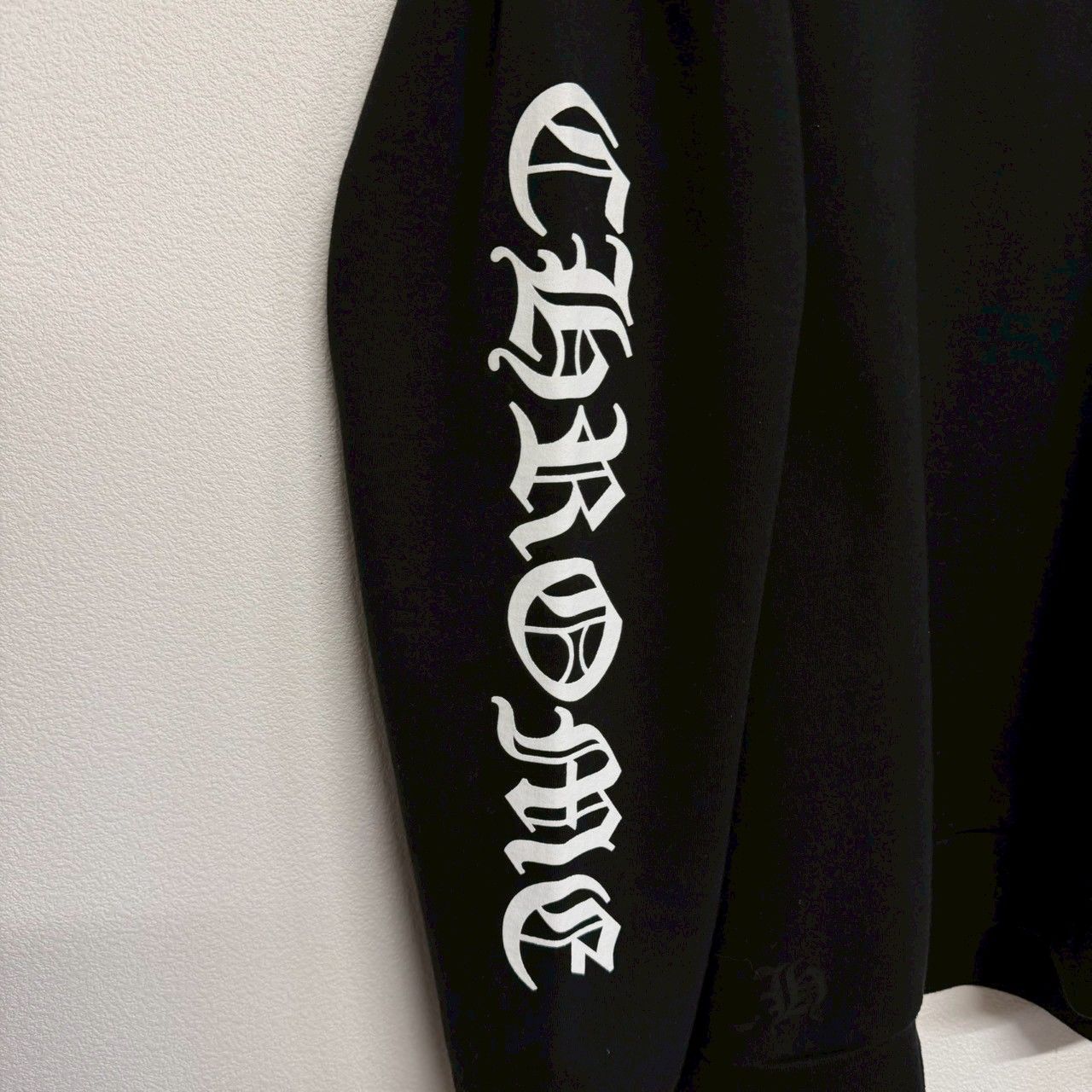 CHROME HEARTS Neck Logo クロムハーツ ネックロゴ 黒 ブラック 長袖 