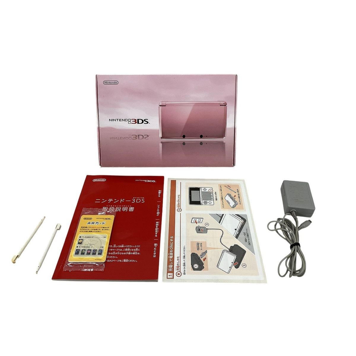 Nintendo CTR 001 3 DS ミスティピンク 任天堂 ニンテンドー 携帯ゲーム機