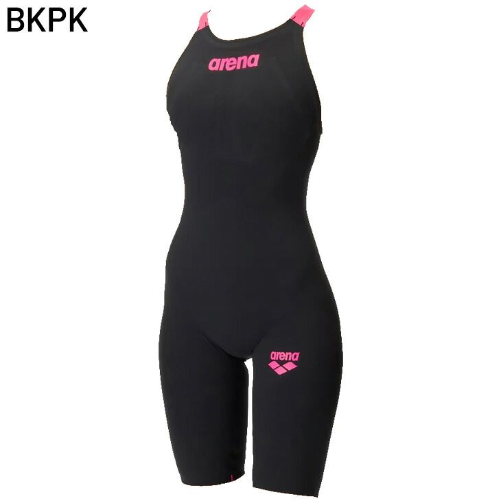 アリーナ WA承認 ジュニア女子 競泳水着 R 140 150 arena レーシング ワンピーススパッツ オープンバック ハーフレッグ 大会可 トップスイマー女の子 オールインワン用 スイムウェア