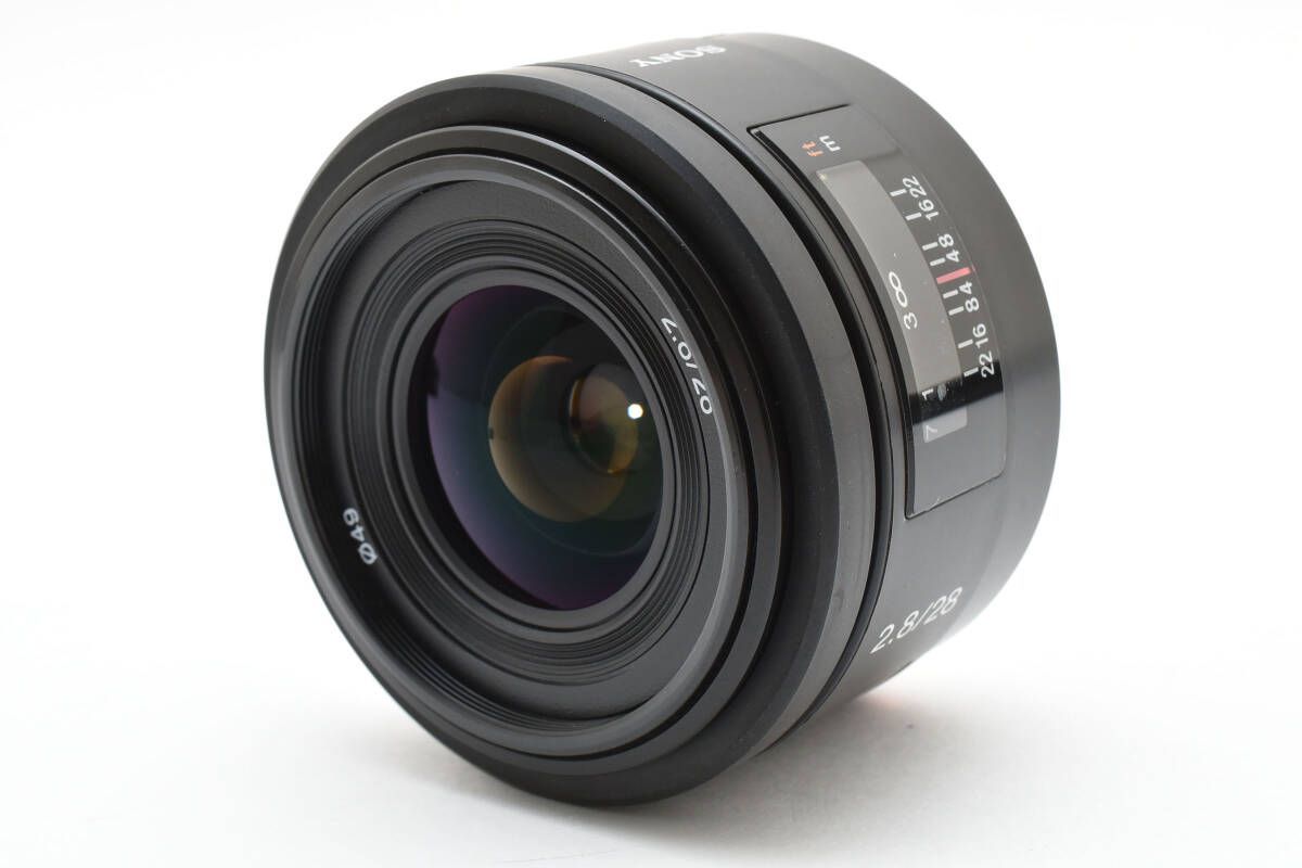 □ ソニー用 広角レンズ 単焦点 SONY 28mm F2.8 SAL28F28 - メルカリ