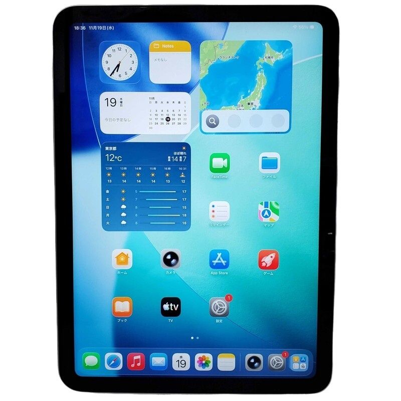 Apple iPad A 16 11インチ Wi-Fiモデル 128 GB MD 3 Y 4 J|A シルバー タブレット
