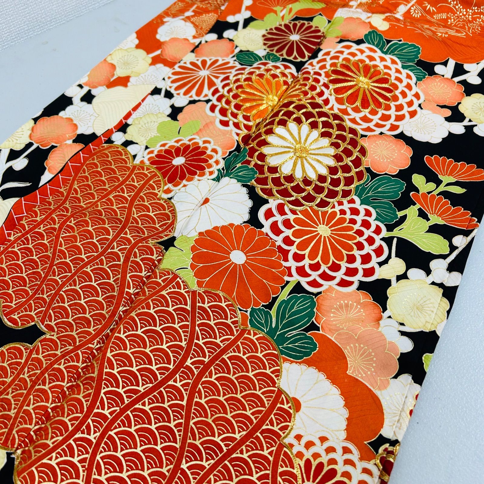 振袖 着物 正絹 3着 振袖まとめ売り リメイク材料 m-596 - メルカリ