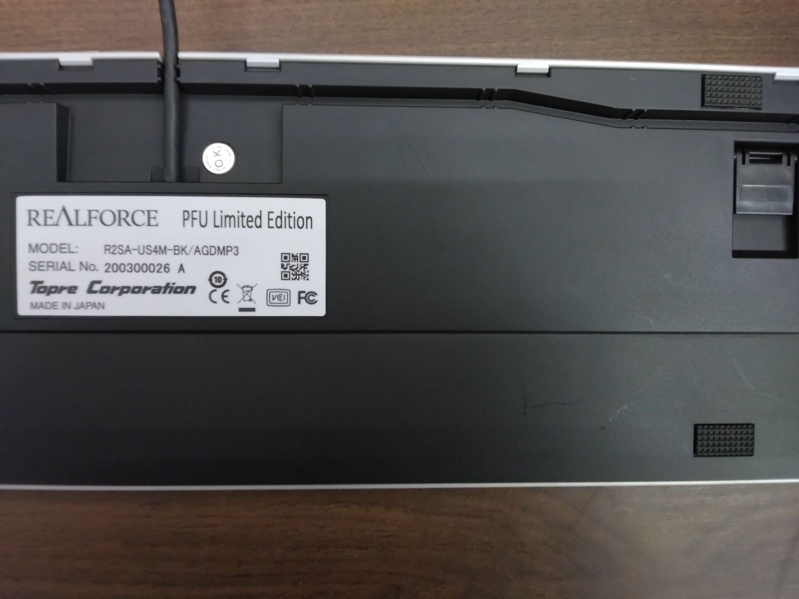  REALFORCE for Mac フルキーボード 英語配列 キーボード本体 キーボード