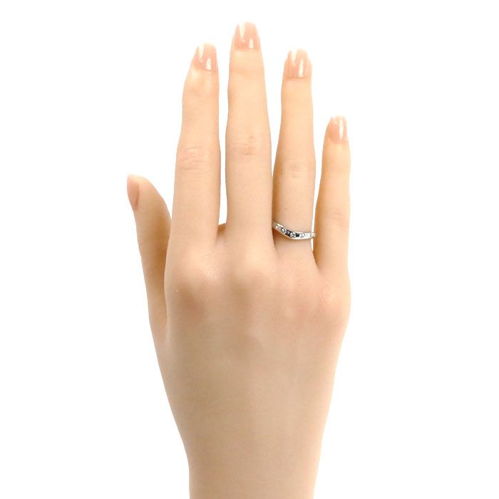 BVLGARI ブルガリ Pt 950プラチナ コロナ ウェディング 7 P ダイヤ リング 指輪 ダイヤモンド 9号 4.0 g レディース フレアシルエット その他 