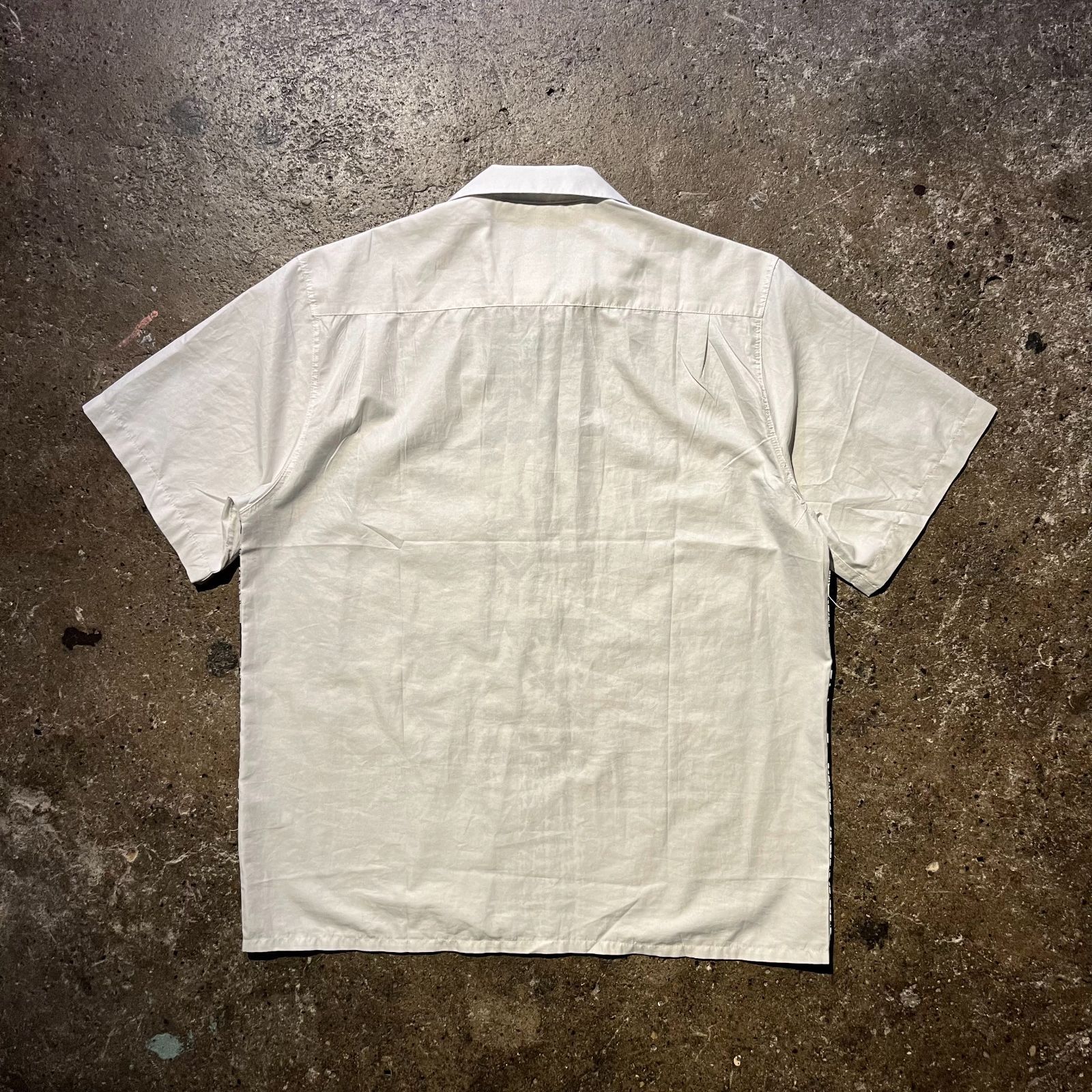 × WOLF S HEAD 24 ss 50 Shirt White ワコマリア ウルフズヘッド 2025 アロハシャツ 神輿