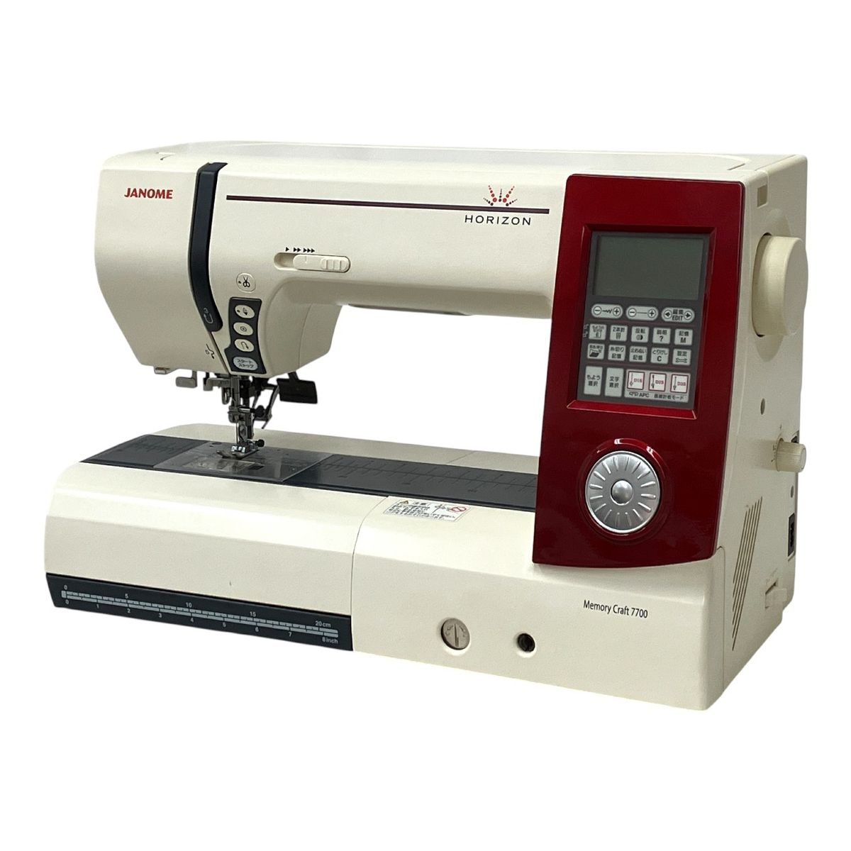 JANOME Memory Craft 7700 MC MODEL 858型 ジャノメ 家電