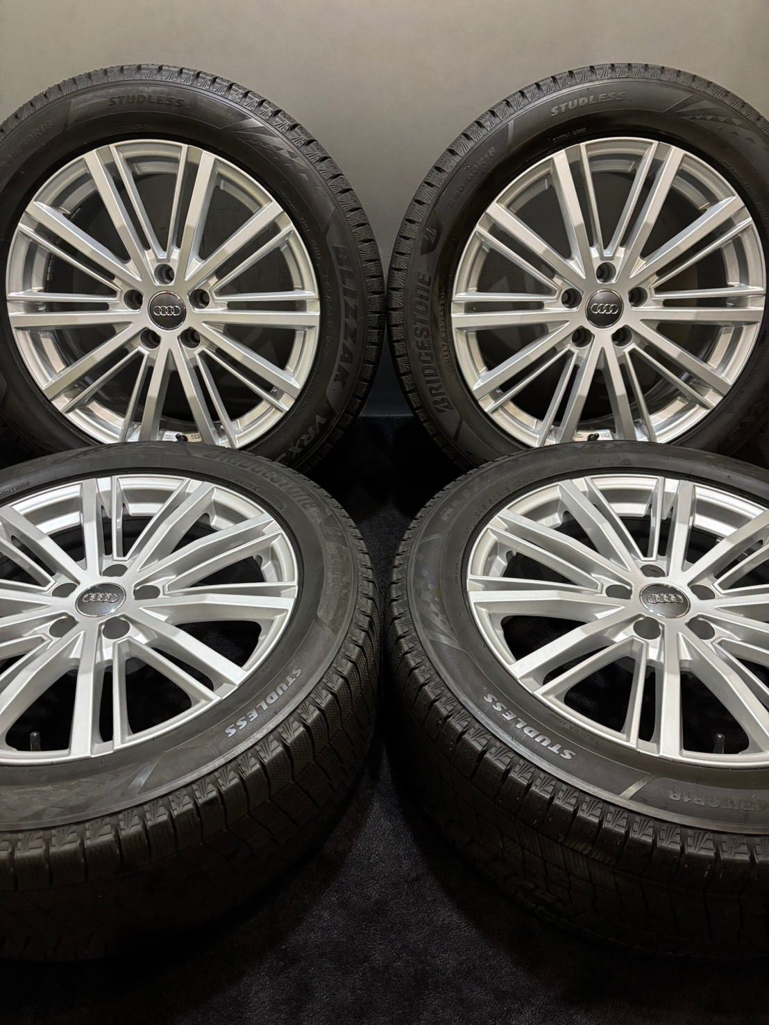 245 50 R 18 VRX 3 23年製 AGA 18インチ 8 J 30 112 5 H スタッドレス 4本 アウディ A 7 1 K 906