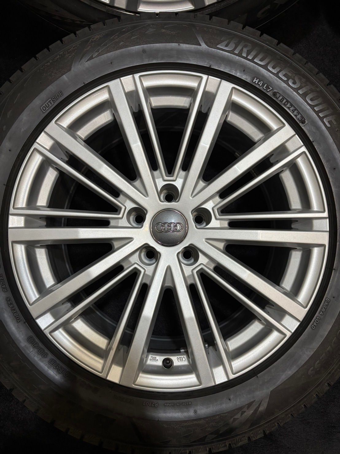  245 50 R 18 VRX 3 23年製 AGA 18インチ 8 J 30 112 5 H スタッドレス 4本 アウディ A 7 1 K 906 18インチ タイヤ ホイールセット