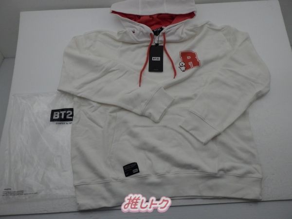 BTS JIN パーカー BT21 HOODED T-SHIRTS フーディー ジン RJ アール